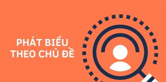 Soạn văn bài Phát biểu theo chủ đề | Ngữ văn 12