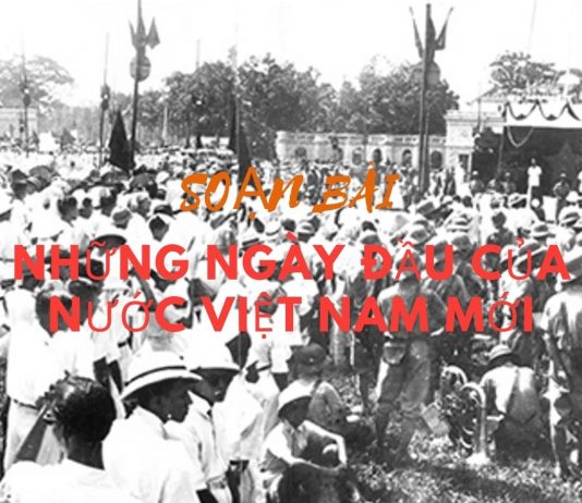 Soạn bài những ngày đầu của nước việt nam mới | Võ Nguyên Giáp
