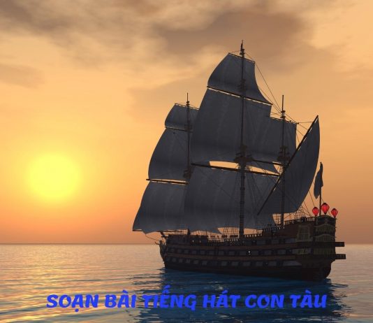 Soạn bài tiếng hát con tàu Chế Lan Viên | Ngữ văn 12