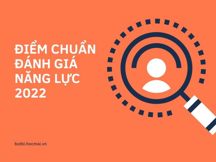 Điểm chuẩn đánh giá năng lực năm 2021