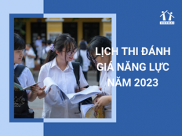 Lịch thi Đánh giá năng lực năm 2023 chính xác