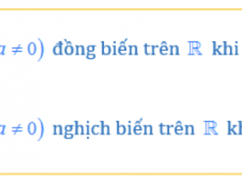 Hàm số đồng biến trên R, nghịch biến trên R với đa thức bậc 3