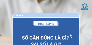 Số gần đúng là gì? Sai số là gì? - Môn Toán - Lớp 10