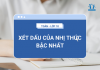 Xét dấu của nhị thức bậc nhất như thế nào? – Môn Toán lớp 10