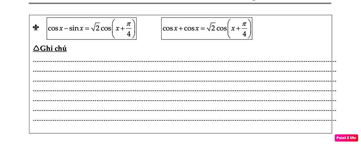 Các dạng bài tập hàm số lượng giác lớp 11
