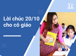 Những lời chúc 20/10 cho cô giáo hay nhất 2022