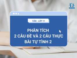 Bài phân tích 2 câu đề và 2 câu thực bài Tự Tình 2