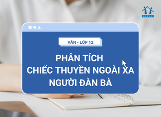 hình ảnh người đàn bà trong chiếc thuyền ngoài xa