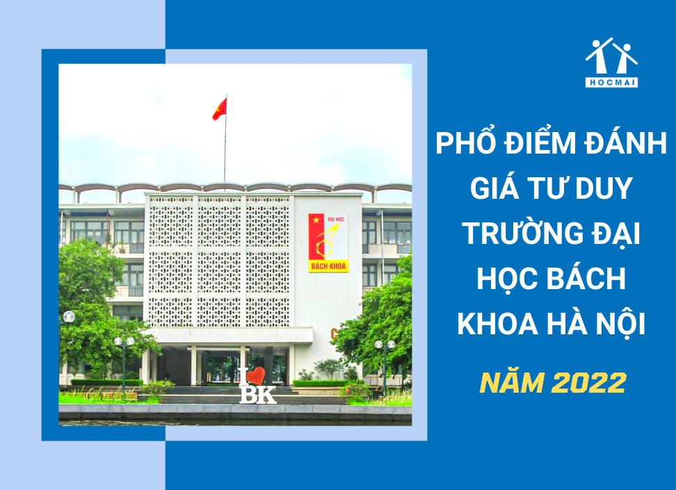 Phổ điểm đánh giá tư duy 2022 trường đại học Bách Khoa Hà Nội