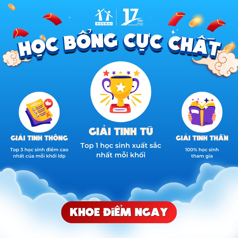 khoe điểm chất - nhận quà hết nấc